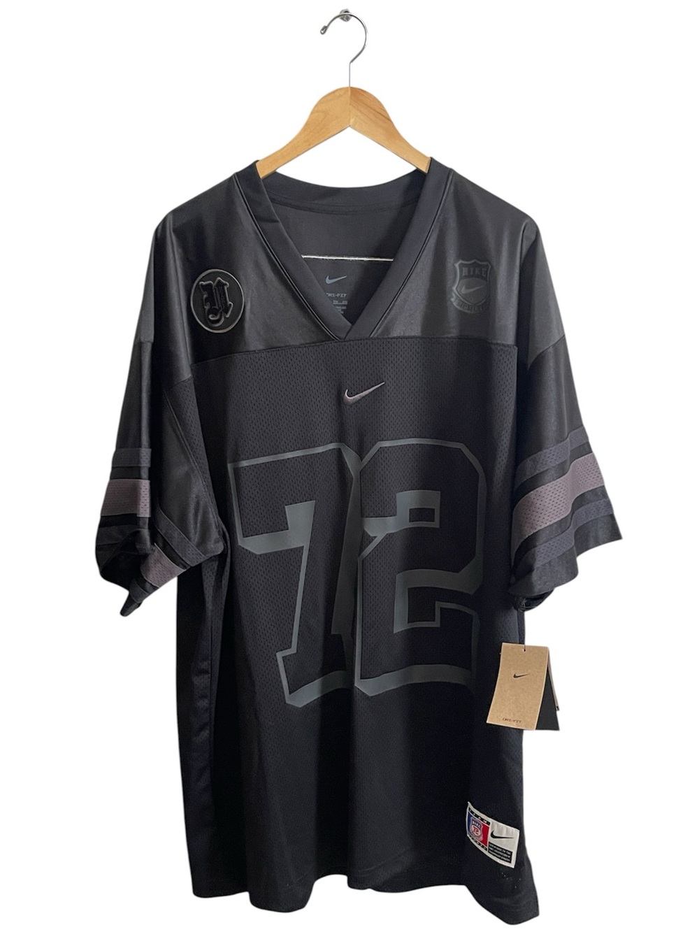 Nike Next Up Men Football Jersey Black Lifestyle Gridiron IH7492-010 NWT 2XL